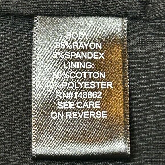 Torrid Womens 4X Black Jersey‎ Knit 3/4 Roll Tab Sleeve Blazer Open Front NWT - Picture 6 of 11